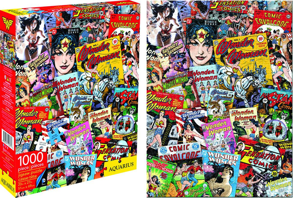 Wonder Woman DC Comics Collage 1,000-Piece Puzzle