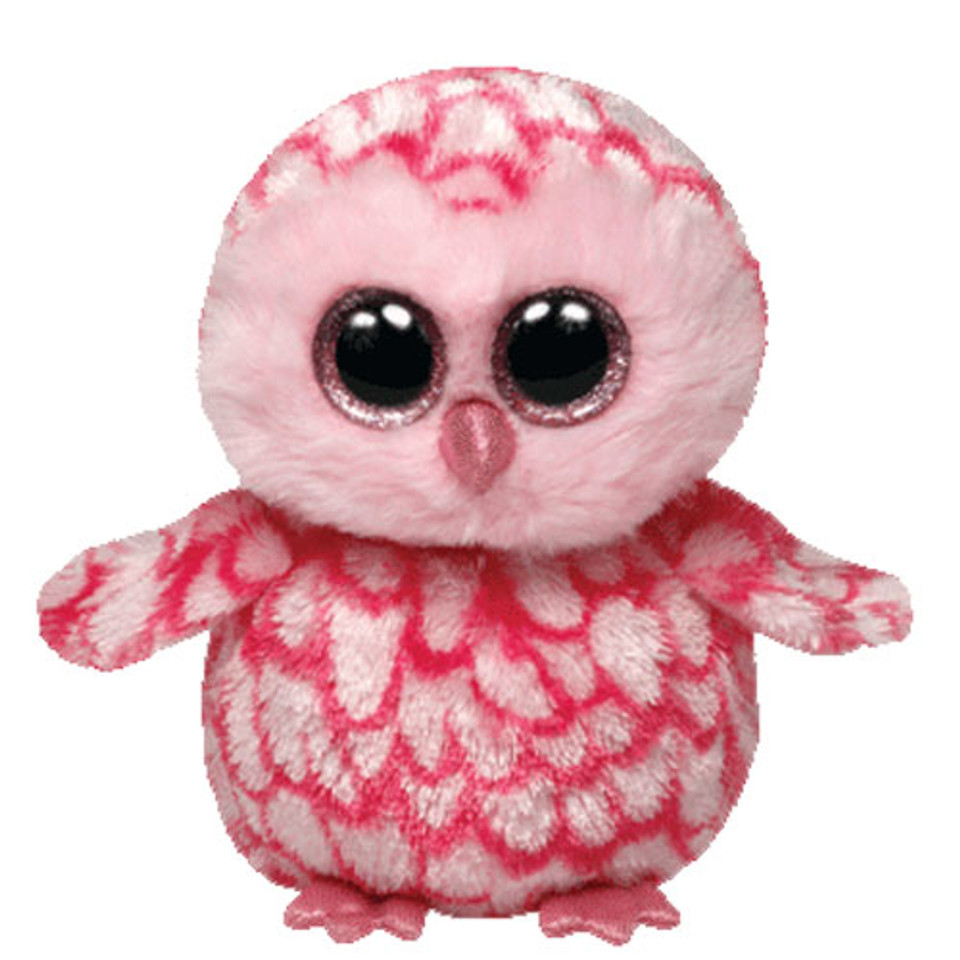 TY Beanie Boos Owl Pinky 6-Inch Plush