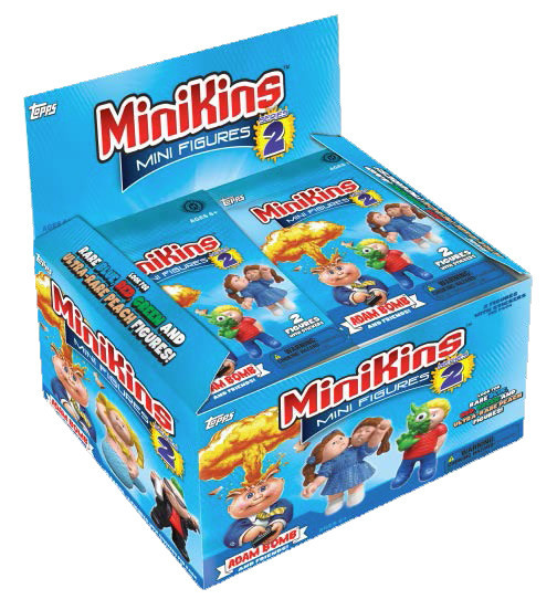 2014 Topps Garbage Pail Kids MiniKins Series 2 Mini Figure 4-Pack