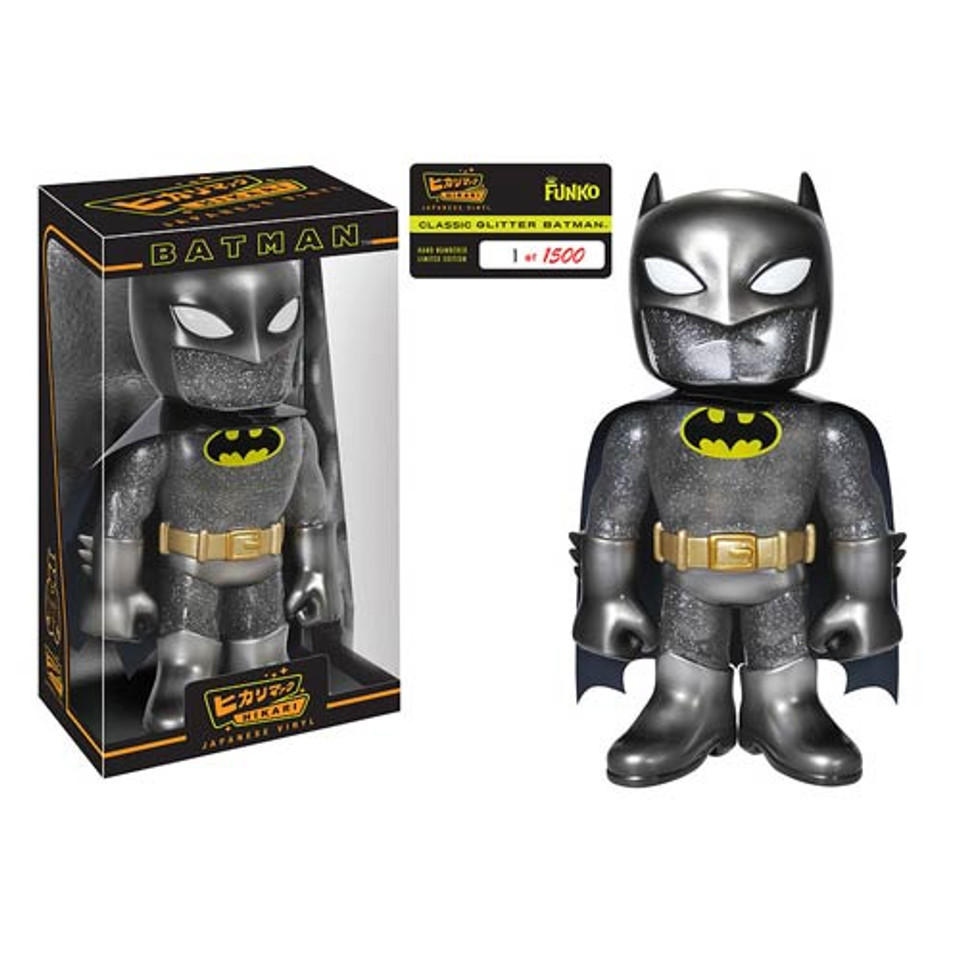 Batman Dark Knight Hikari Glitter Sofubi Vinyl Figure