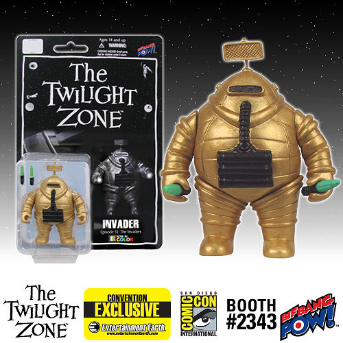 The Twilight Zone Invader 3 3/4-Inch Action Figure In Color - SDCC Exclusive