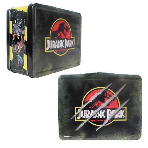 Jurassic Park Retro Style Tin Tote Lunch Box