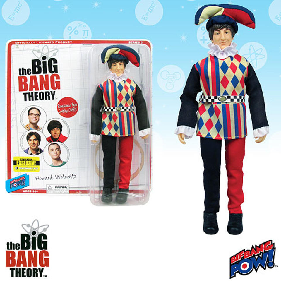 The Big Bang Theory Howard in Jester Costume 8-Inch Action Figure