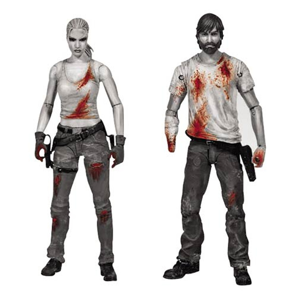 Walking Dead Series 3 Rick Grimes and Andrea Action Figure 2-Pack Walking Dead Series 3 Rick Grimes and Andrea Action Figure 2-Pack