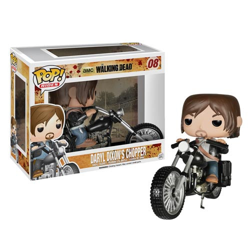 Walking Dead Daryl Dixon with Chopper Pop! Vinyl Vehicle