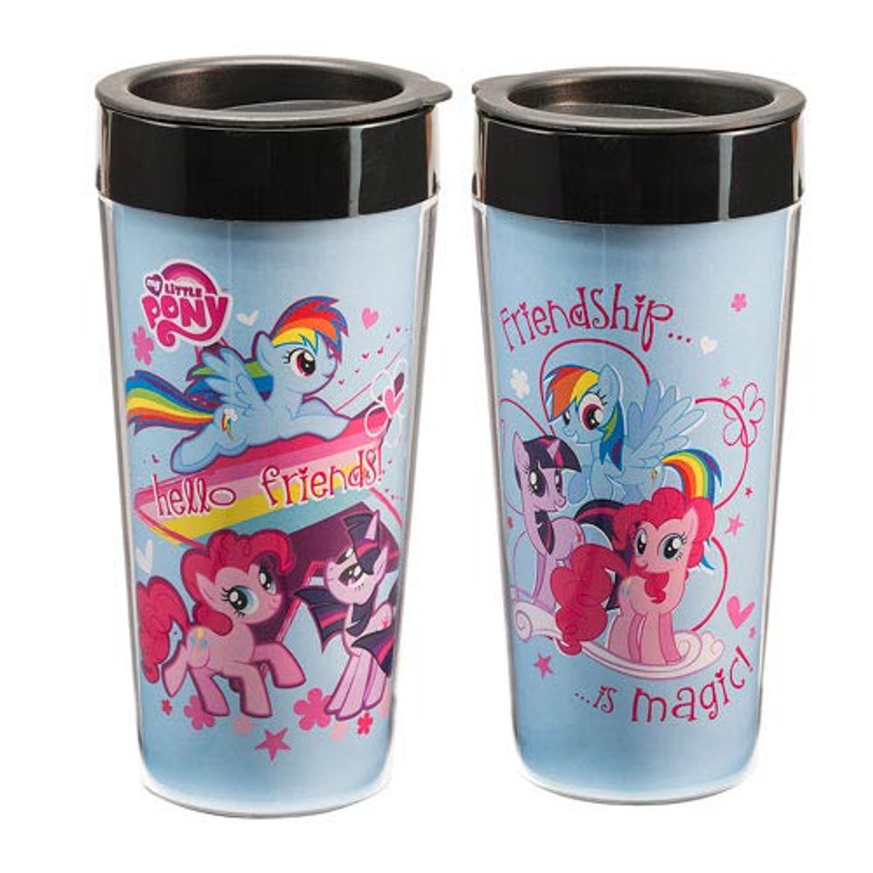 My Little Pony 16 oz. Plastic Travel Mug