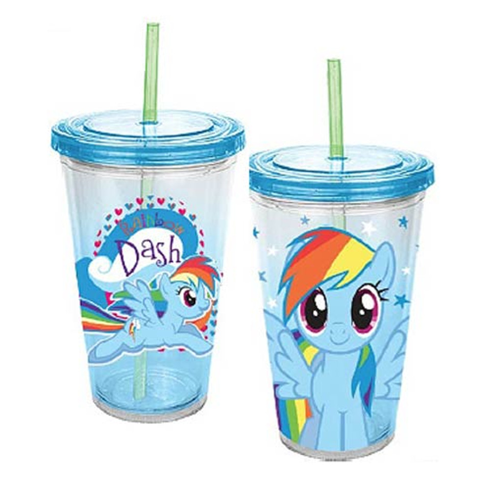 My Little Pony Rainbow Dash 18 oz. Acrylic Travel Cup