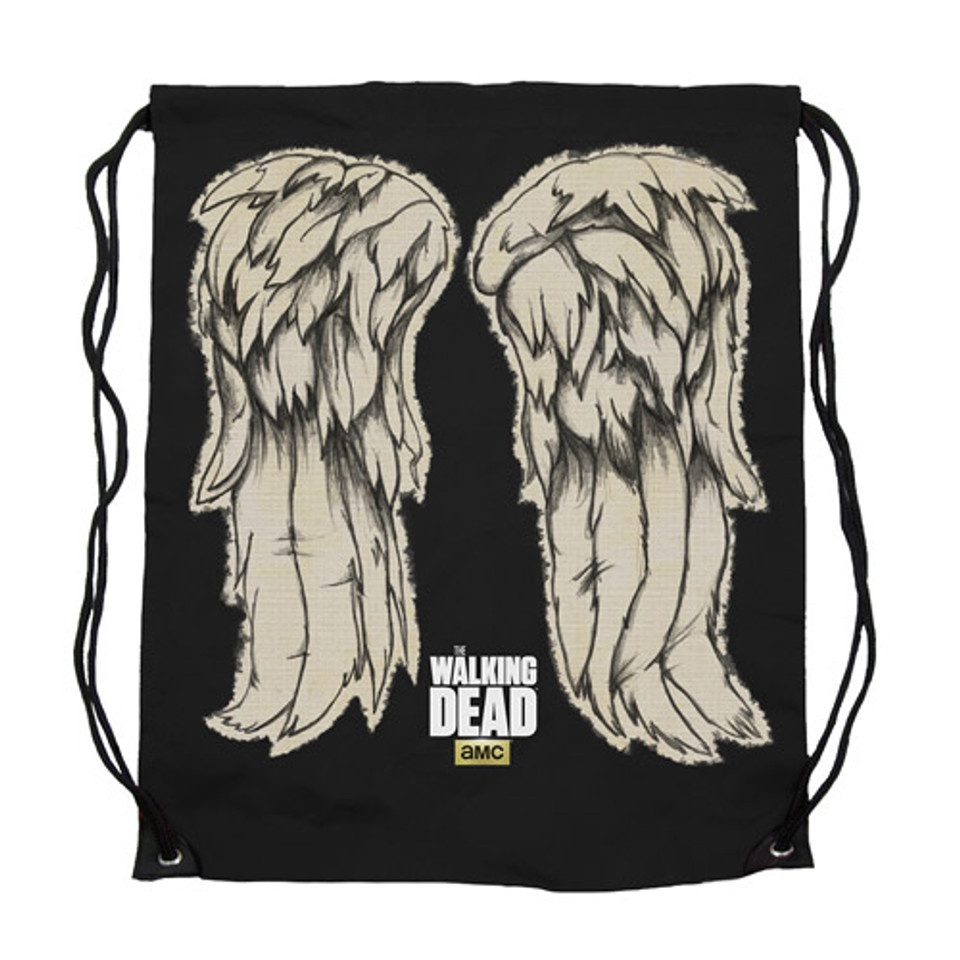 The Walking Dead Daryl Dixon Wings Cinch Bag