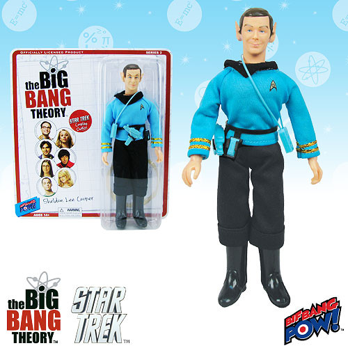 The Big Bang Theory/Star Trek: The Original Series Sheldon Spock 8-Inch Figure