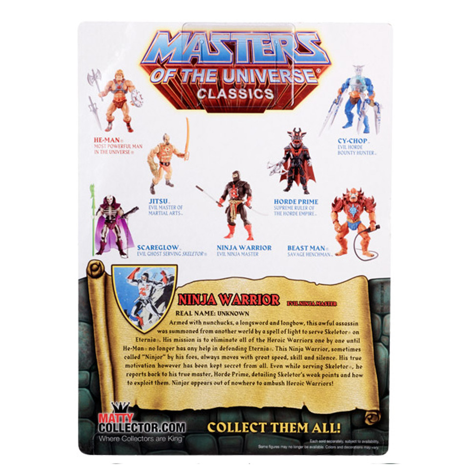 Masters Of The Universe Classics Ninja Warrior Figure