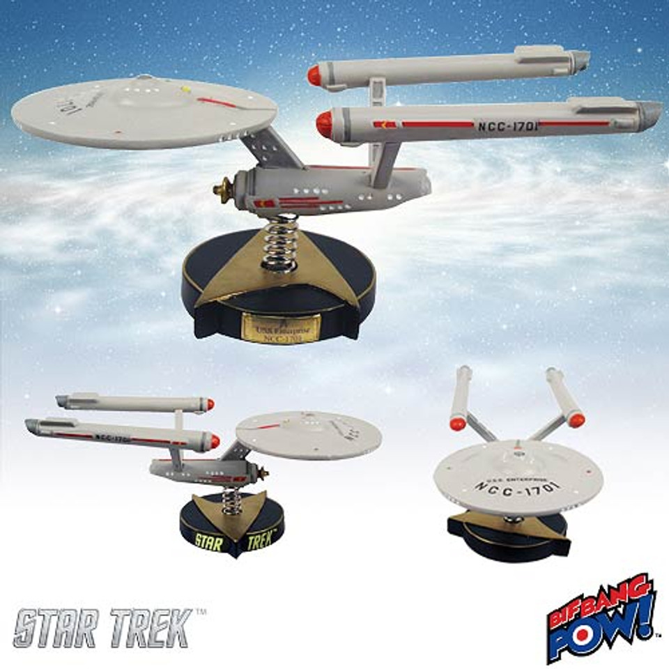 Star Trek The Original Series U.S.S. Enterprise NCC-1701 Bobble Ship