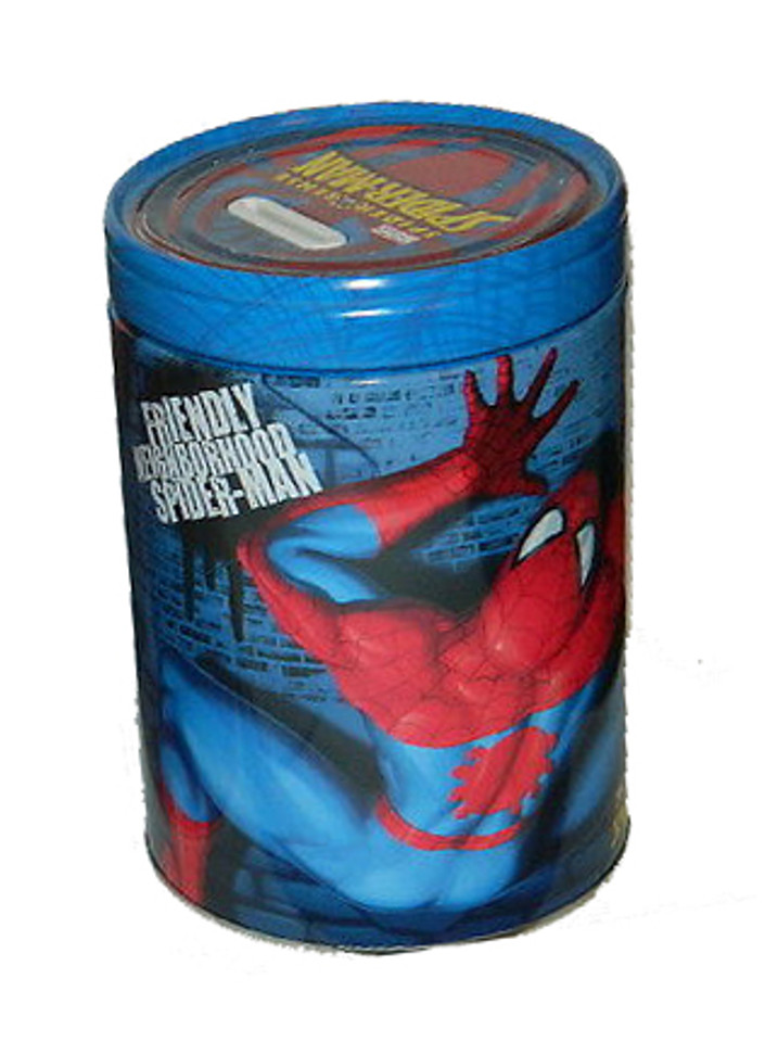 Spider-Man Friendly Neighborhood Spider-Man Round Tin Coin Bank