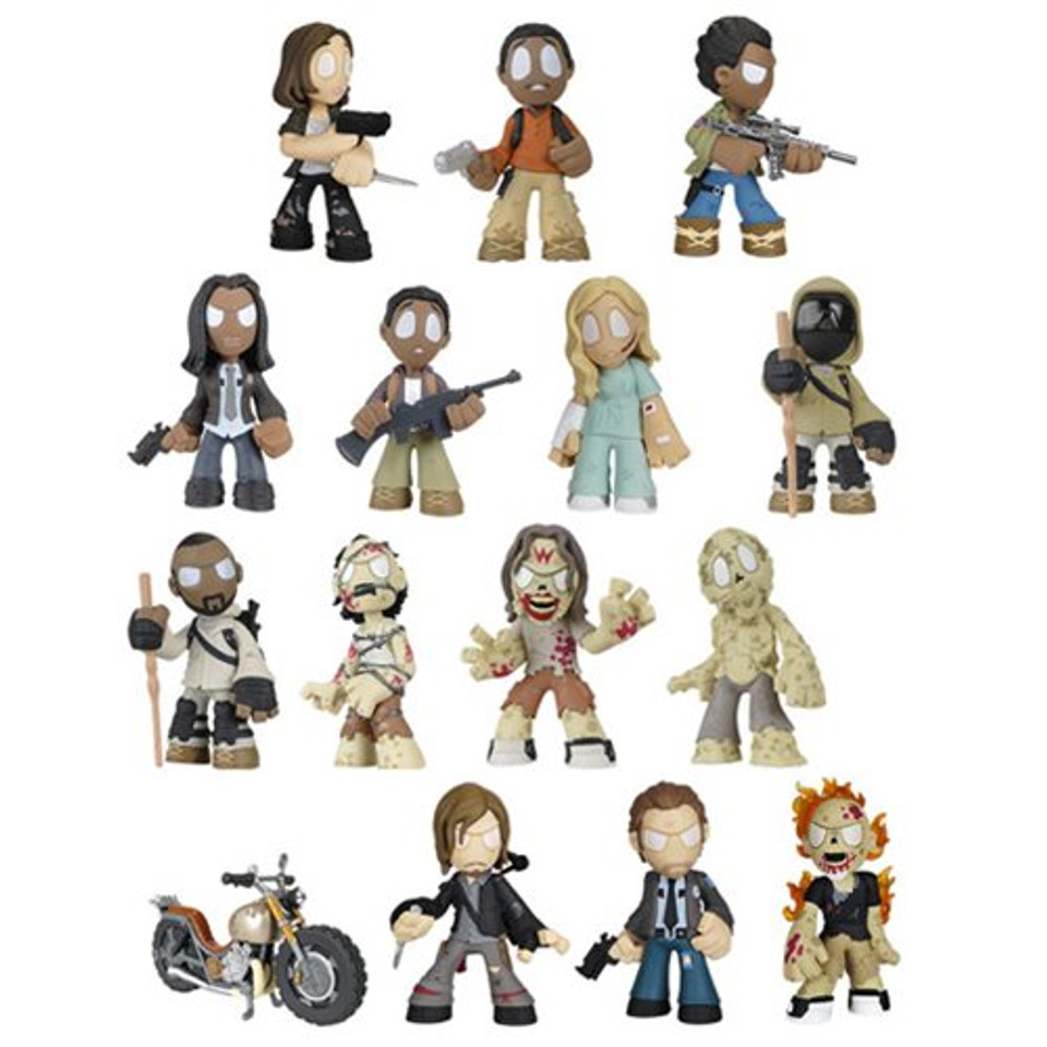 The Walking Dead Mystery Minis Series 4 Random 4-Pack
