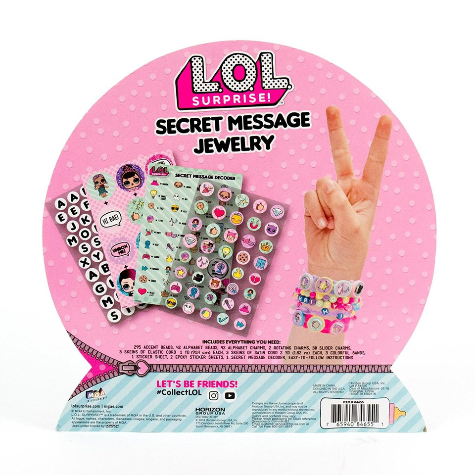L.O.L Surprise Secret Message Jewelry L.O.L Surprise Secret Message Jewelry