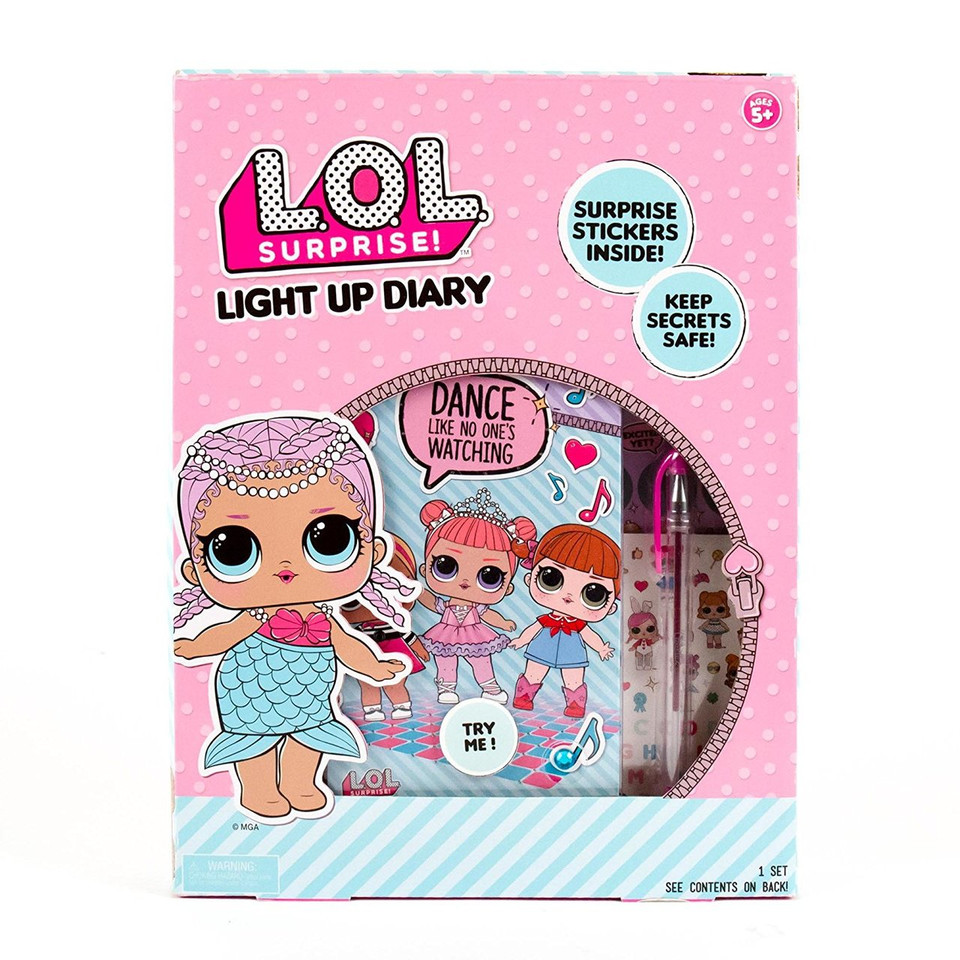 L.O.L Surprise Light Up Diary