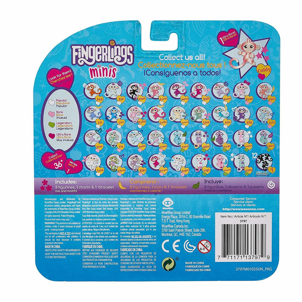 Fingerlings Minis Series 1 - 3 Pack
