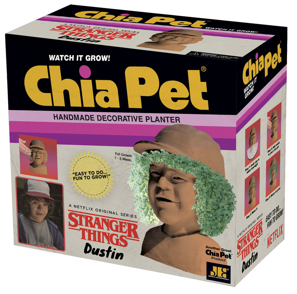 Stranger Things Dustin Chia Pet
