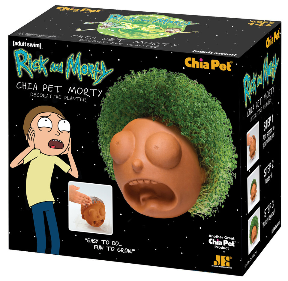 Rick and Morty Morty Chia Pet