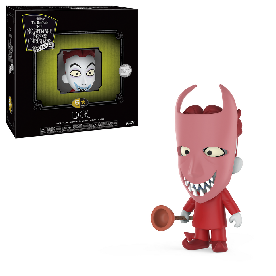 The Nightmare Before Christmas Lock 5 Star Vinyl Figure