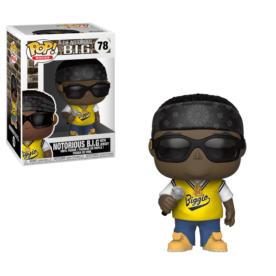Notorious B.I.G. Jersey Pop! Vinyl Figure #78