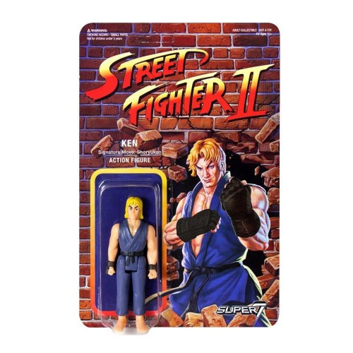 Street Fighter II Ken Championship Edition ReAction Figure