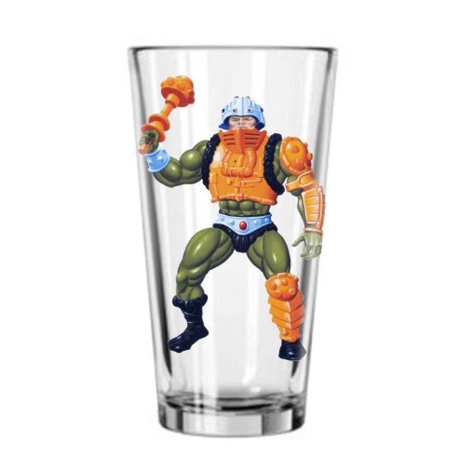 Masters of the Universe Man-At-Arms Pint Glass