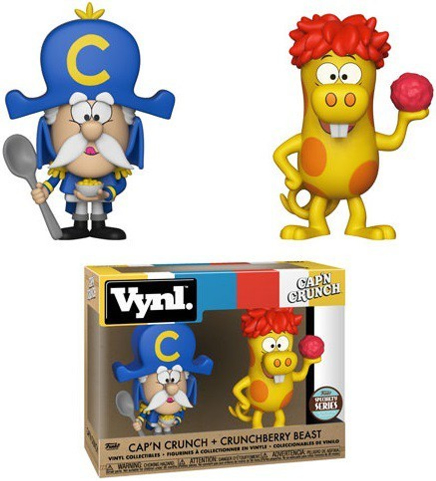 Cap'N Crunch & Crunchberry Beast Exclusive Vynl. Figure 2-Pack