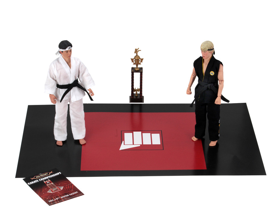 Karate Kid 1984 All-Valley Karate Championships Tournament Cloth 8-Inch Action Figure 2-Pack