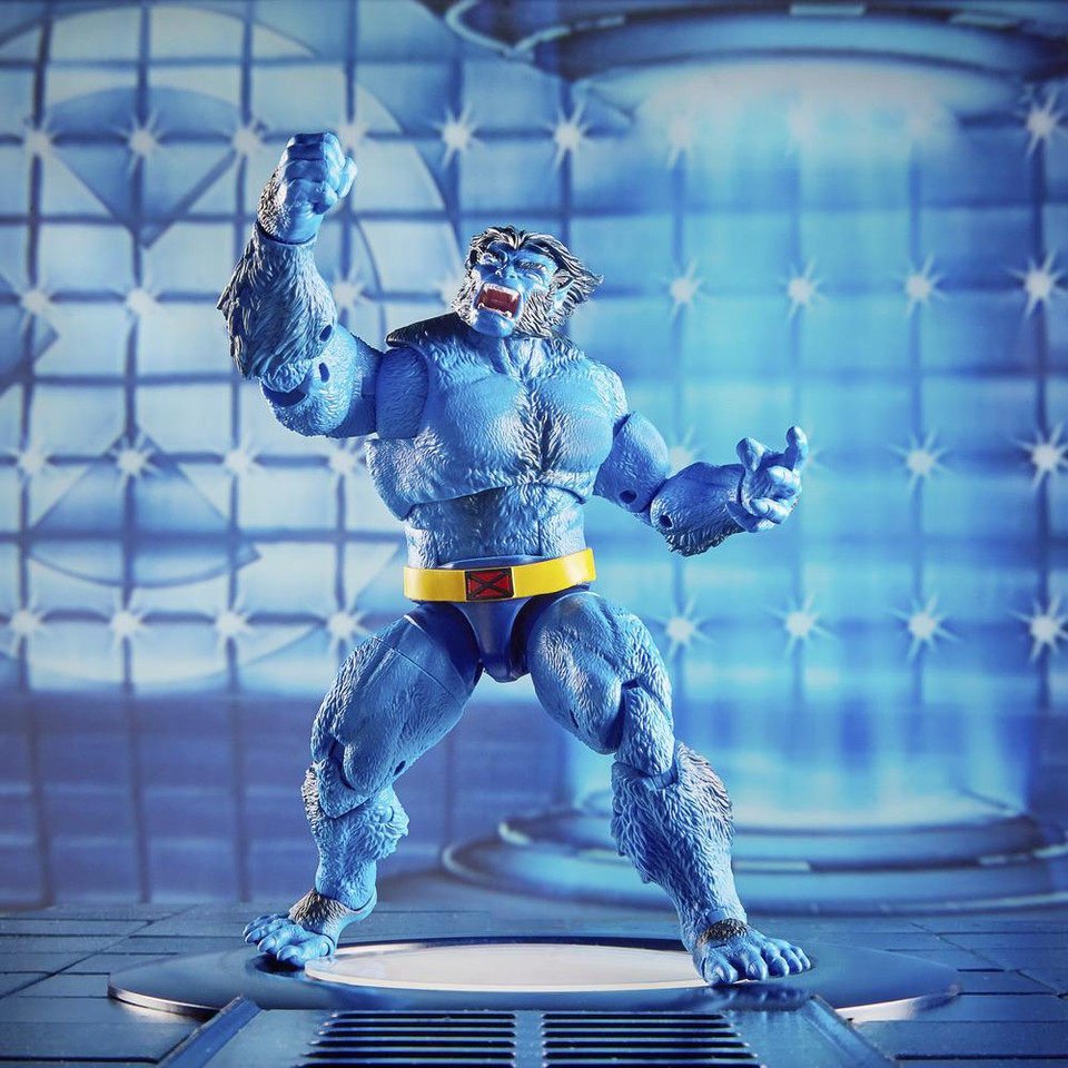 Marvel Legends Series 6-inch Collectible Action Figure Marvel's Beast Toy (X-Men Collection)