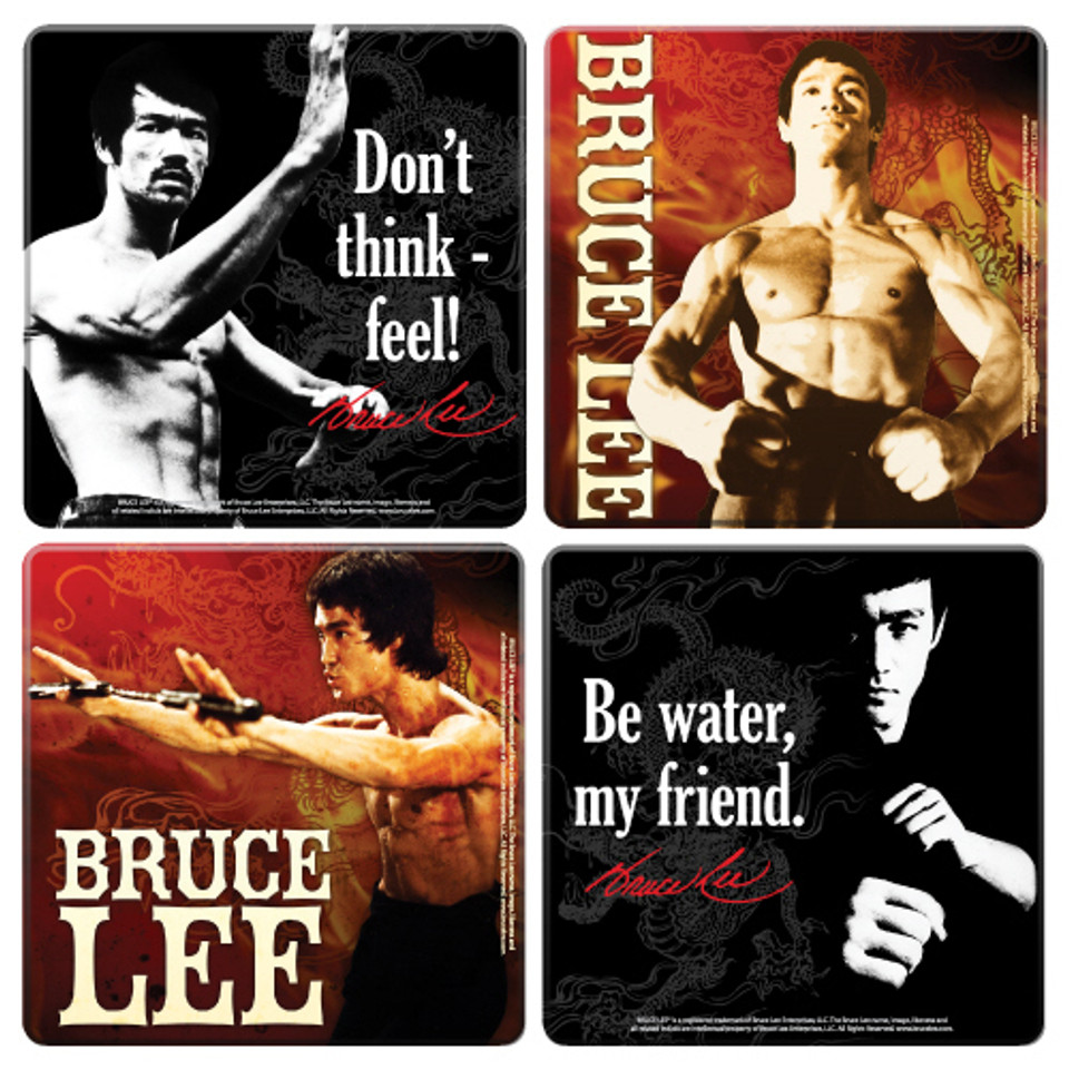 Bruce Lee Coaster 4-Pack
