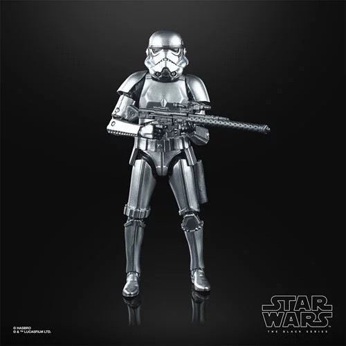 Star Wars The Black Series Carbonized Stormtrooper 6-Inch Action Figure