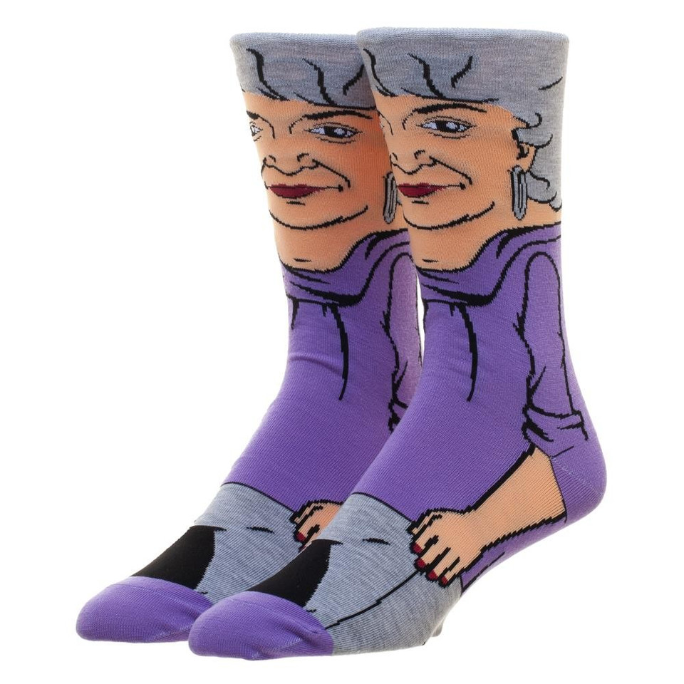 Golden Girls Dorothy 360 Character Socks