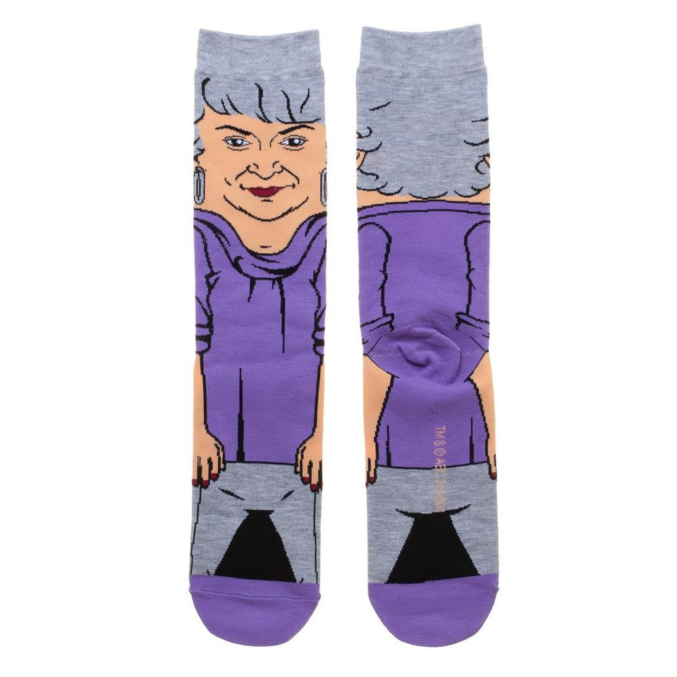 Golden Girls Dorothy 360 Character Socks