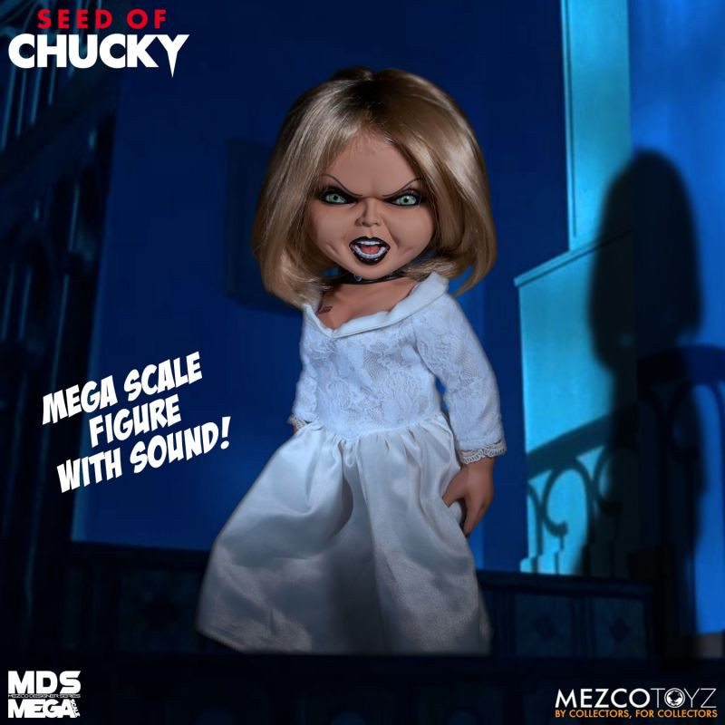 Mezco Toyz Child's Play Seed of Chucky Tiffany Mega-Scale with Sound 15-Inch Doll