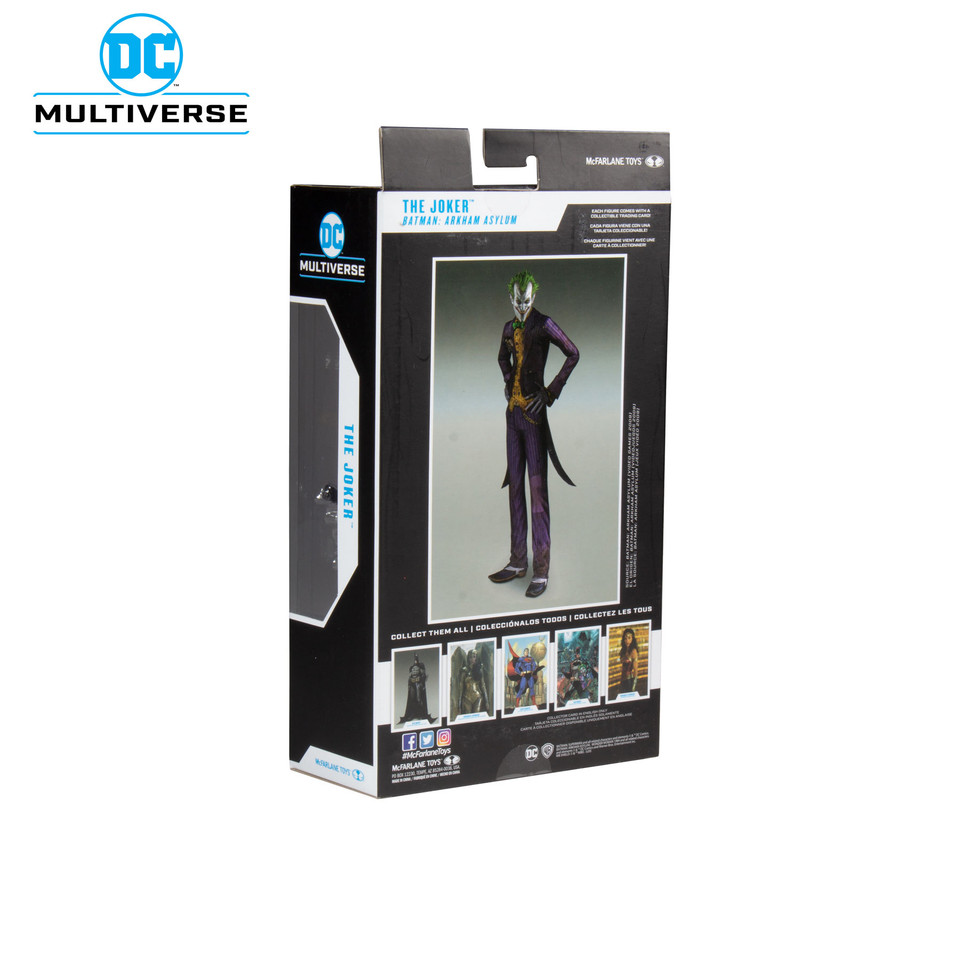 DC Gaming Wave 1 Arkham Asylum Joker 7-Inch Action Figure