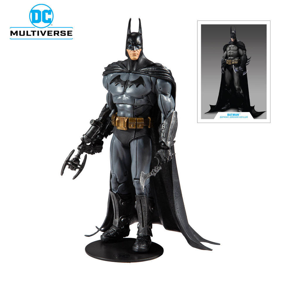 DC Multiverse Arkham Asylum Batman 7-Inch Action Figure