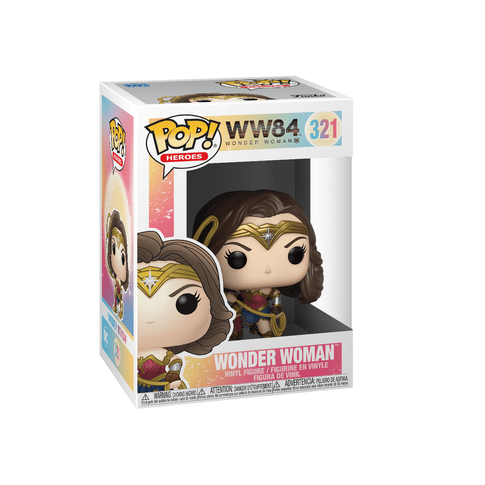Wonder Woman 1984 Metallic Pop! Vinyl Figure