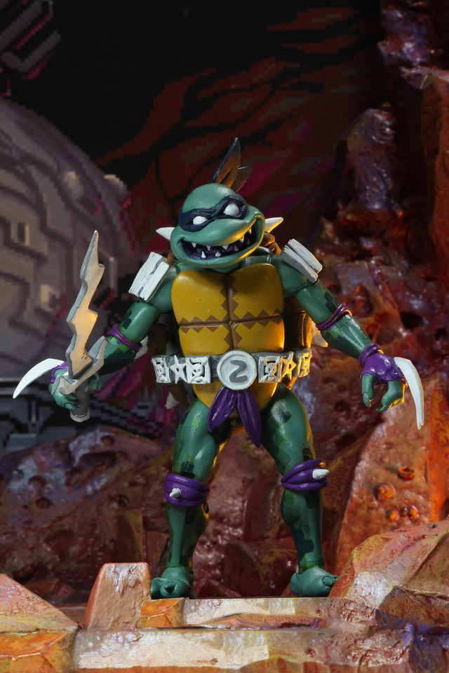 Teenage Mutant Ninja Turtles Turtles in Time Slash Series 1 Action Figure