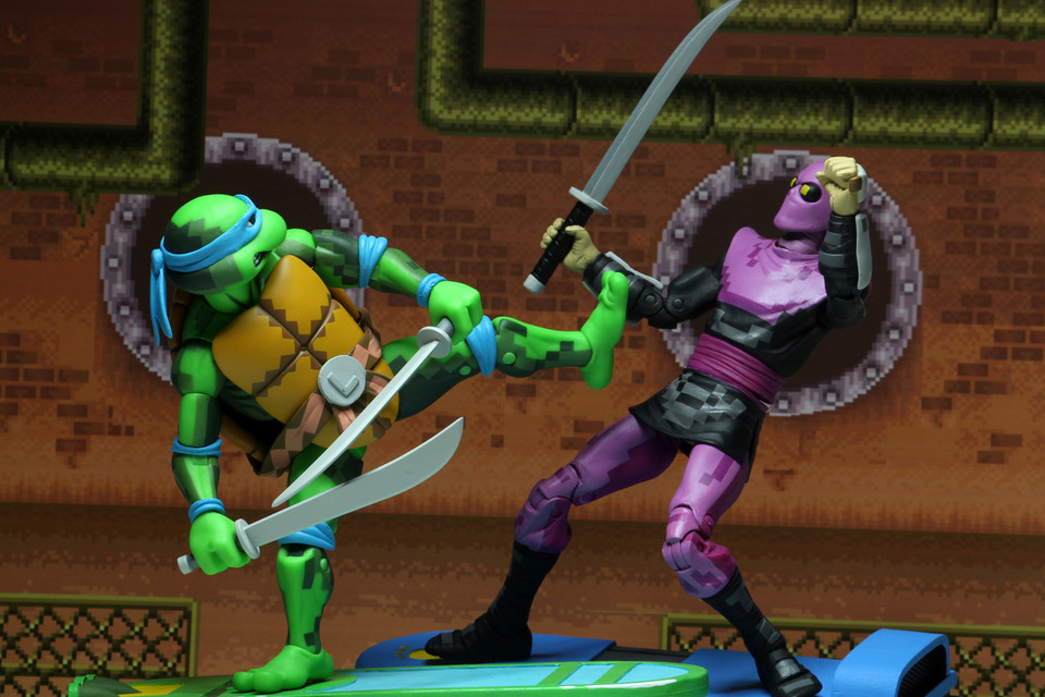 Teenage Mutant Ninja Turtles Turtles in Time Leonardo Series 1 Action Figure