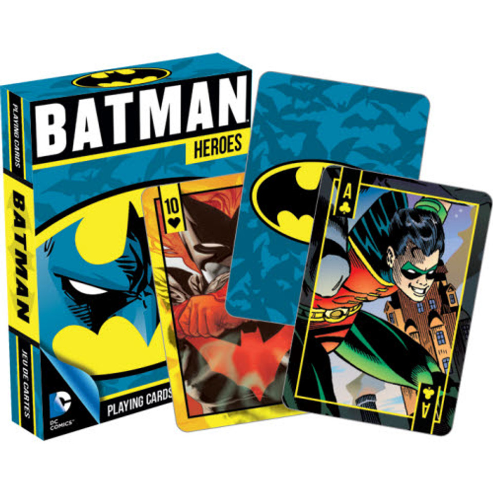DC Batman Heroes Playing Cards