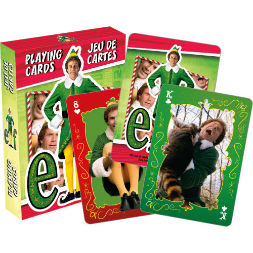 Elf Buddy Playing Cards
