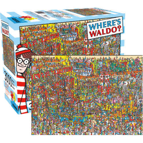 Where's Waldo 3,000-Piece Puzzle