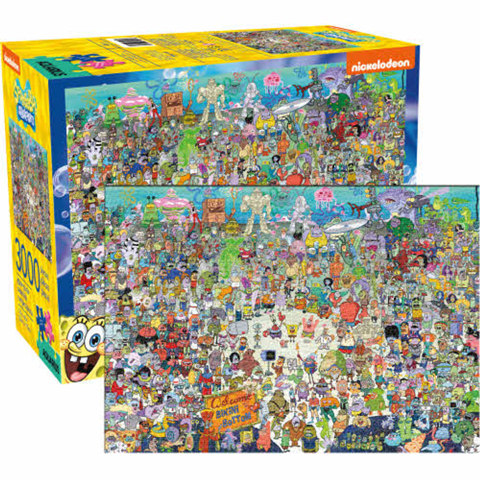 SpongeBob SquarePants 3,000-Piece Puzzle
