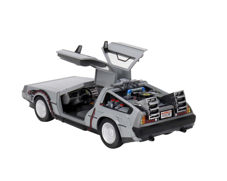 NECA Back to the Future Time Vehicle 6-Inch Die-Cast Metal Vehicle