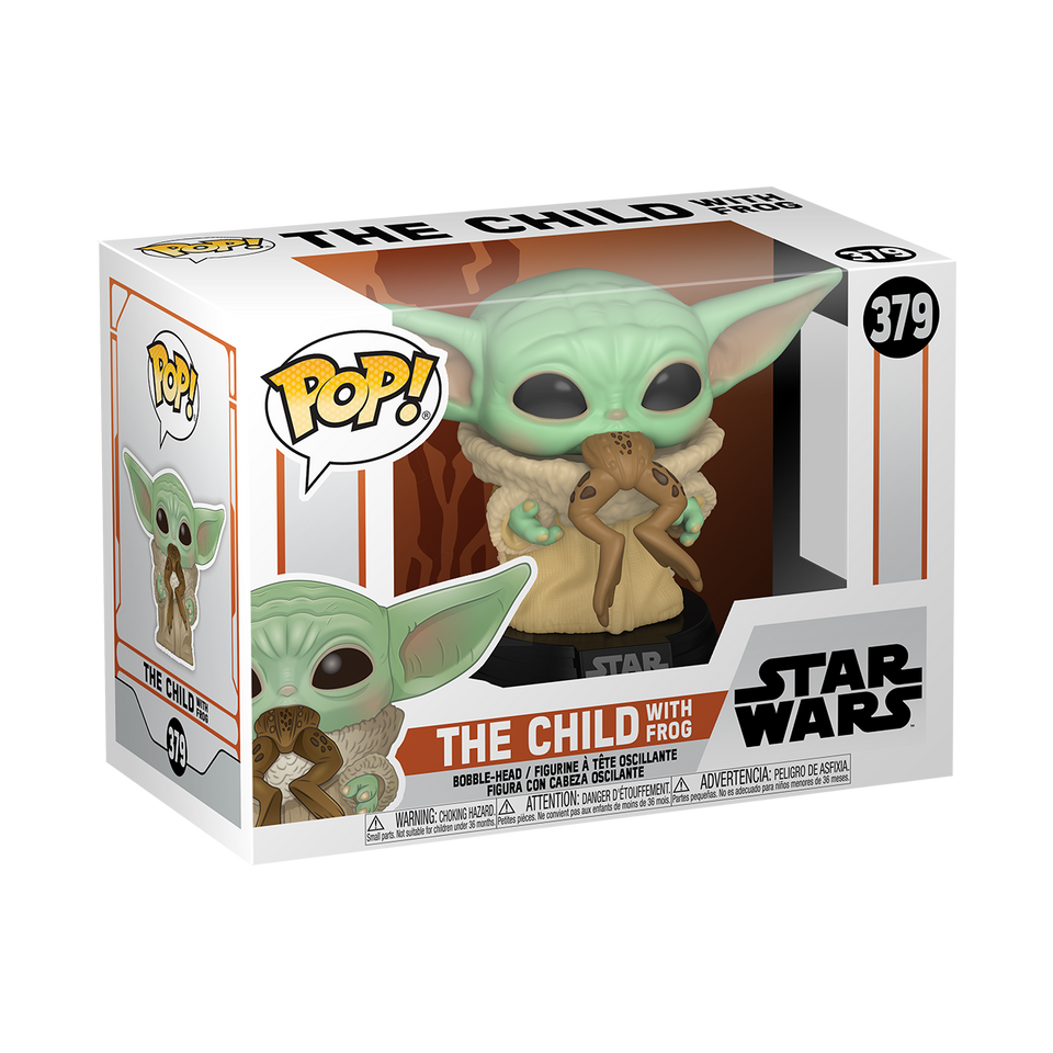 Star Wars: The Mandalorian The Child with Frog Pop! Vinyl Figure