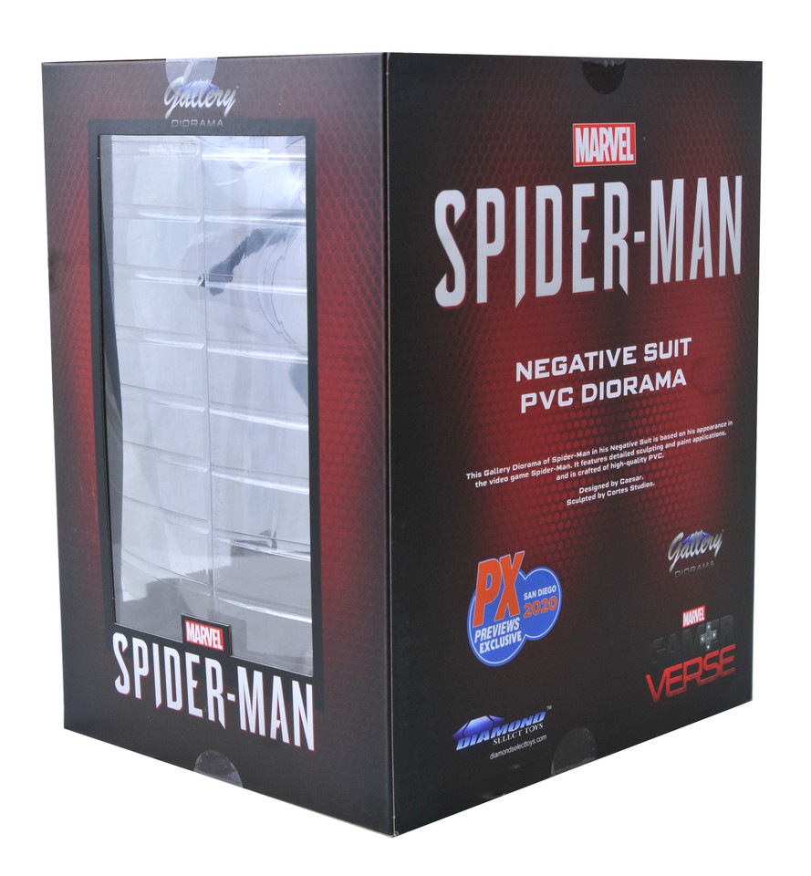 Marvel Gallery Spider-Man Video Game Negative Suit - San Diego Comic-Con 2020 Previews Exclusive
