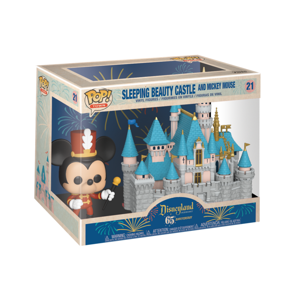 Funko POP! Town Disney 65th Sleeping Beauty Castle with Mickey Mouse