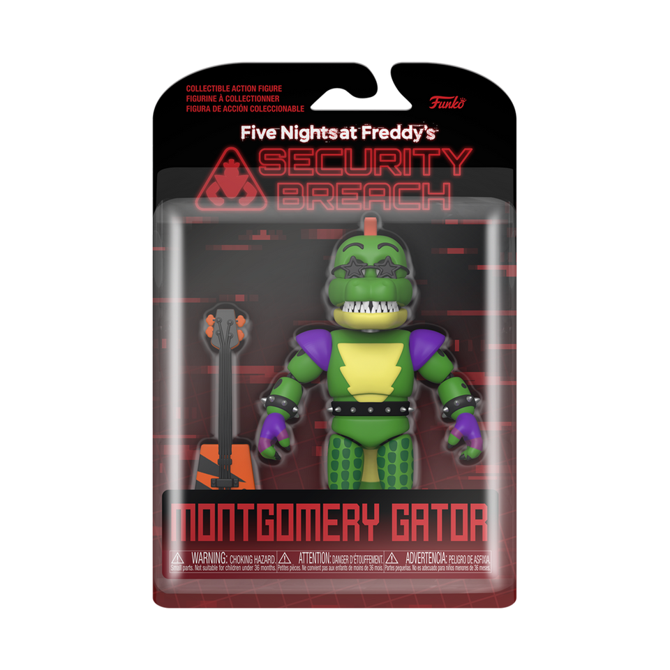 Funko Five Nights at Freddy's Security Breach Montgomery Gator Action Figure