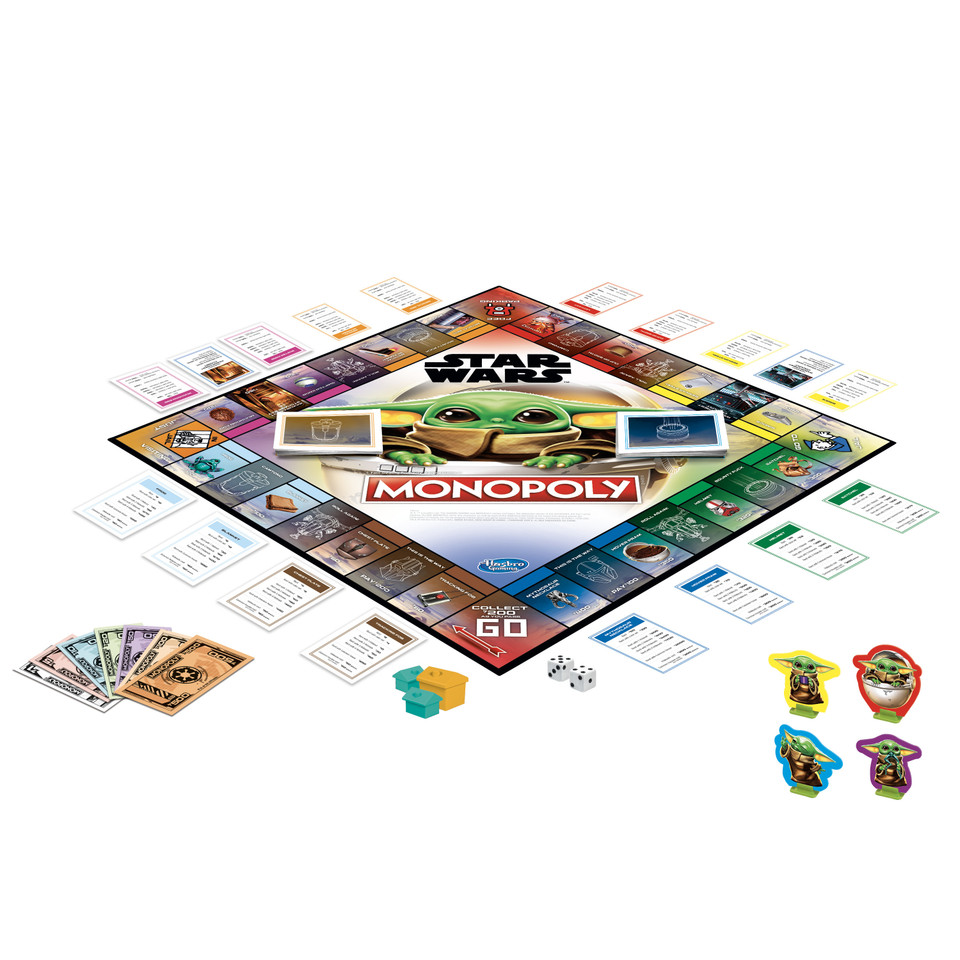 Star Wars The Mandalorian The Child Edition Monopoly Game
