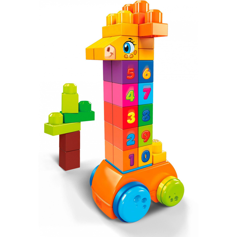 Mega Bloks First Builders Count & Bounce Giraffe